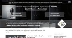 Desktop Screenshot of abogadosfranquicias.es